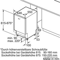 Встраиваемая посудомоечная машина Bosch SPV 50E00