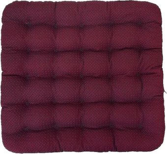 Подушка для сидения Smart Textile Уют-Премиум 40x40 ST167 (лузга гречихи, бордовый)