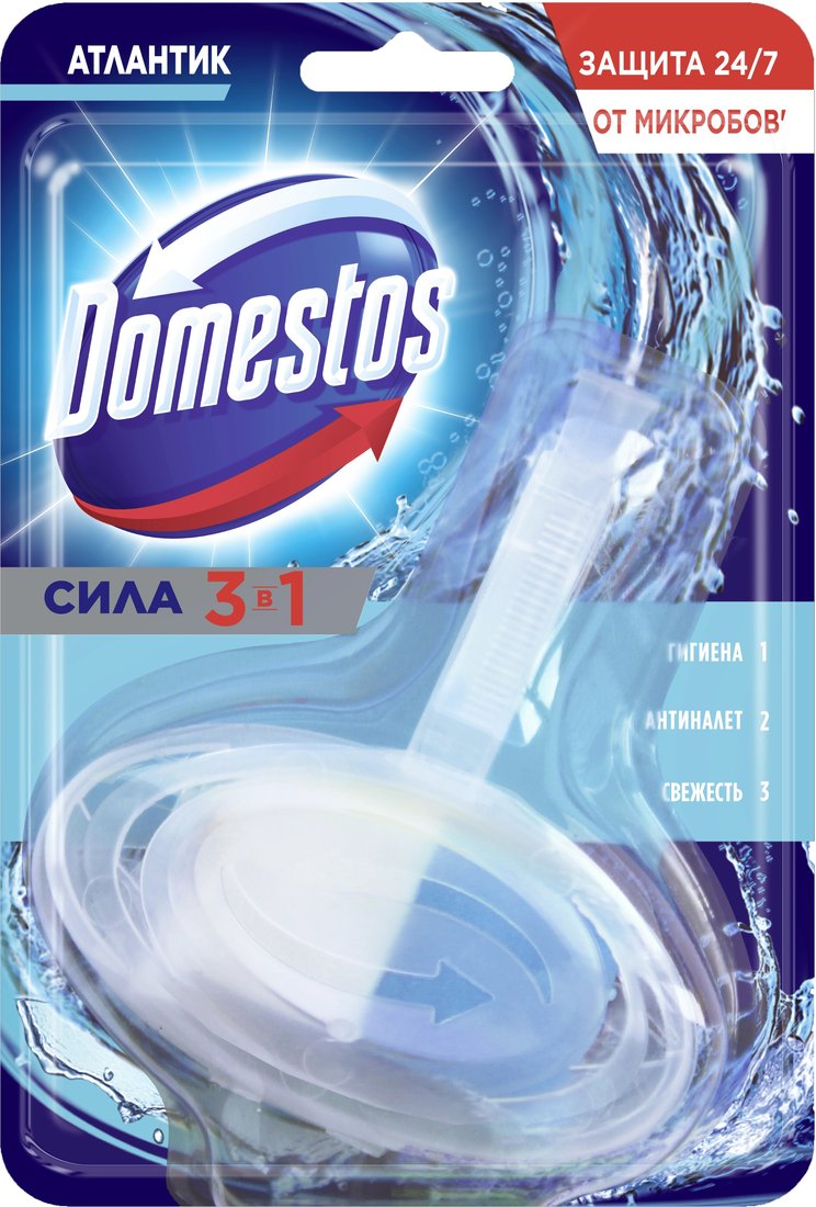 

Средство для унитаза Domestos Атлантик 40 г