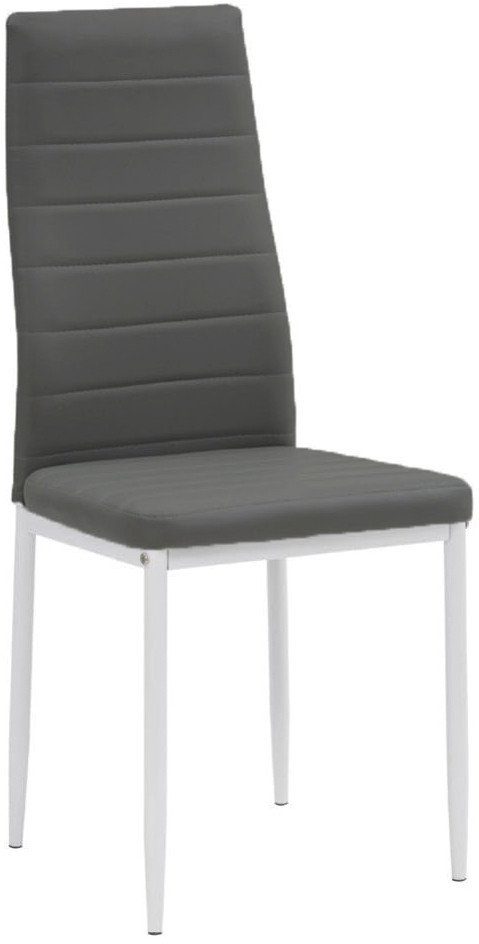 

Стул Mio Tesoro Джия DC-060KD (серый/белый)