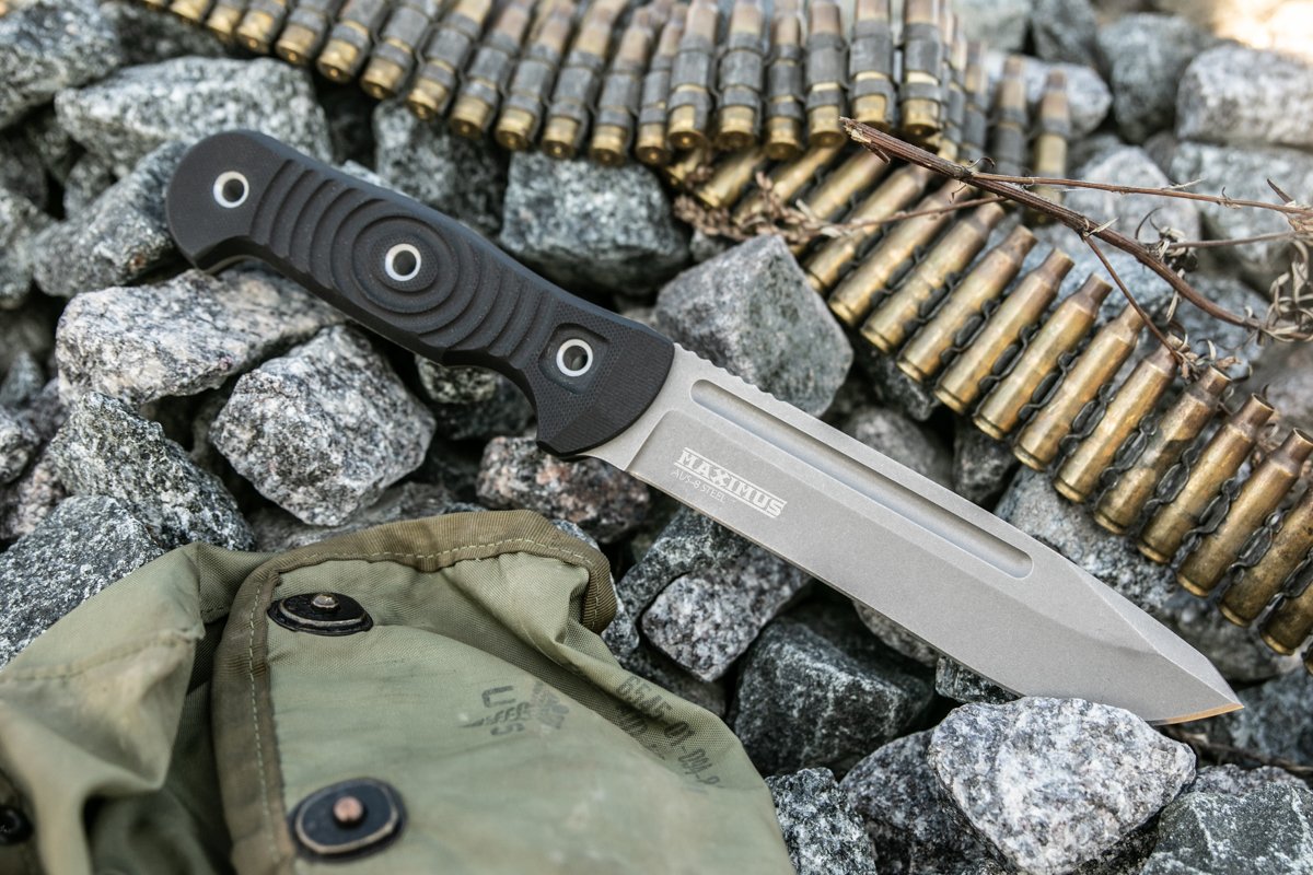 

Нож Kizlyar Supreme Maximus AUS-8 TW G10