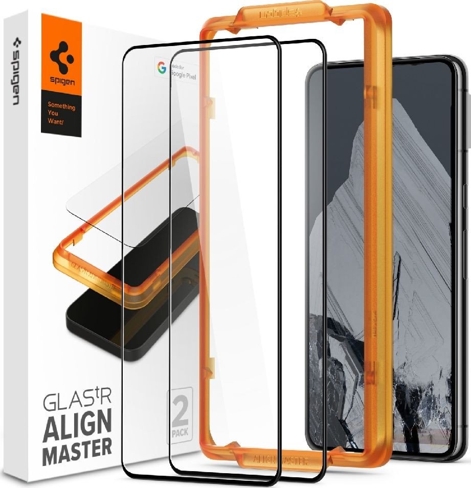 

Защитное стекло Spigen ALM Glas TR для Google Pixel 8 Pro AGL07395 (2шт)