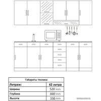 Мини-печь Simfer M4242