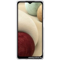 Чехол для телефона Samsung Silicone Cover для Galaxy A12 (белый)