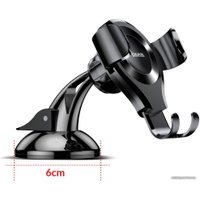 Держатель для смартфона Baseus SUYL-XP0S (черный/серебристый)