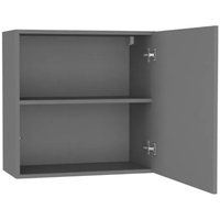 Шкаф распашной НК-Мебель Point тип-60 71774934 (серый графит)