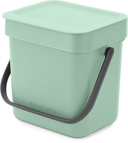 

Мусорное ведро Brabantia Sort & Go 3 л (зеленый нефрит)