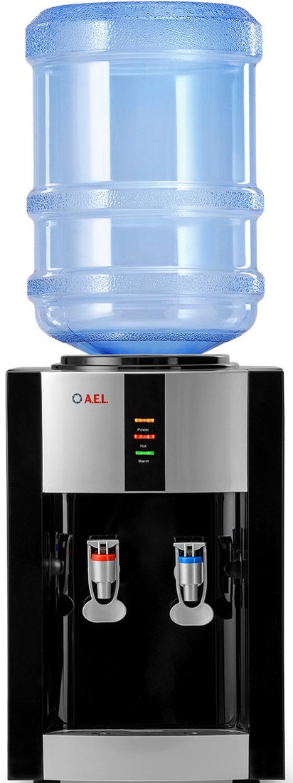 Кулер для воды AEL TD-AEL-47 (черный/серебристый)