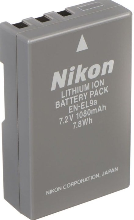 

Аккумулятор Nikon EN-EL9a