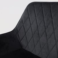 Стул AksHome Pablo (черный велюр HLR-66/черный)