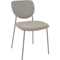 Стул Stool Group Gigi DRC-9155-B (темно-серый букле/ножки серые)