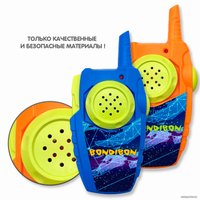 Рация игрушечная Bondibon Технический прогресс Науки с Буки ВВ5461 (оранжевый/синий)