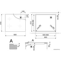 Варочная панель Smeg SIM1643D