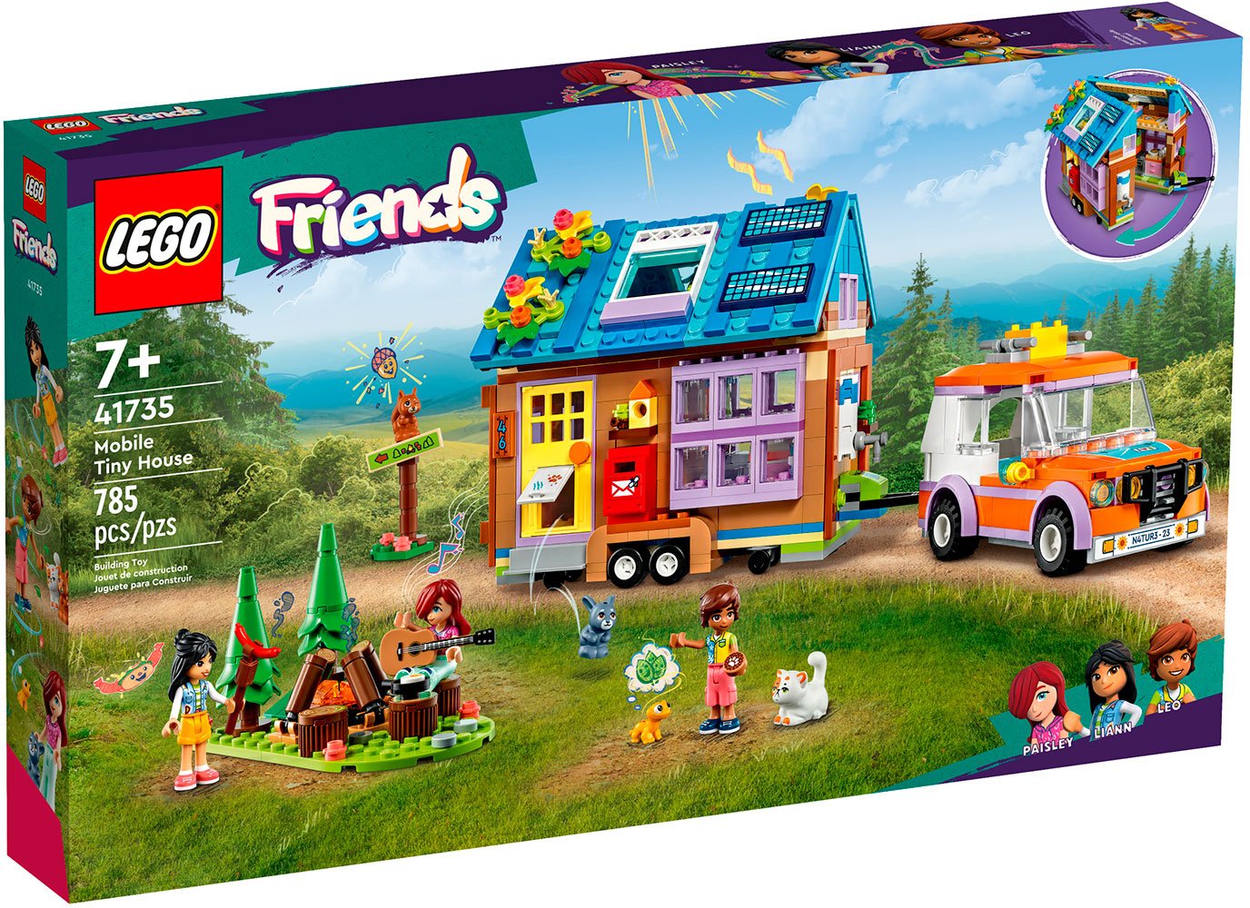 

Конструктор LEGO Friends 41735 Мобильный домик