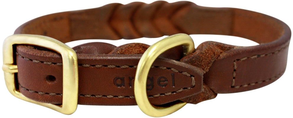 

Ошейник Angel Pet Braided 40091/AG (коричневый)
