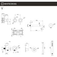 Смеситель Whitecross YSET1240GL (золото)