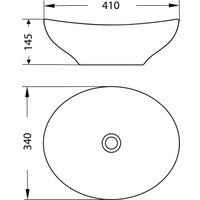 Умывальник Lauter 21652 + клапан 21190W