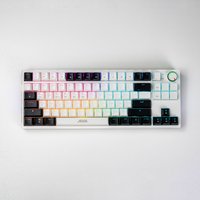 Клавиатура JEGG ZA87 Pro White Black Orange (TNT Yellow) в Лиде