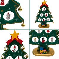 Набор для создания поделок/игрушек Bondibon Деревянная елочка ВВ5210