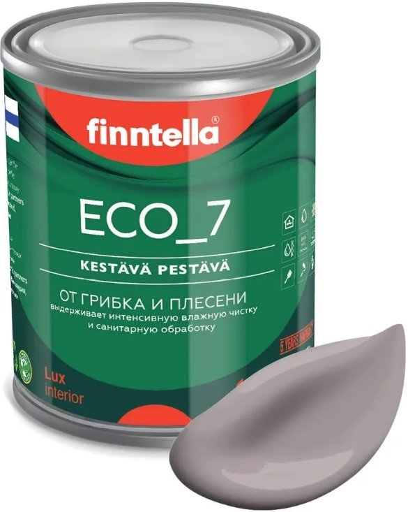 

Краска Finntella Eco 7 Violetti Usva F-09-2-1-FL106 0.9 л (серо-лиловый)
