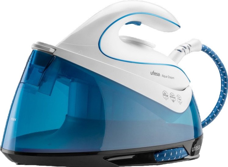 

Утюг Ufesa Aqua Steam (белый/синий)
