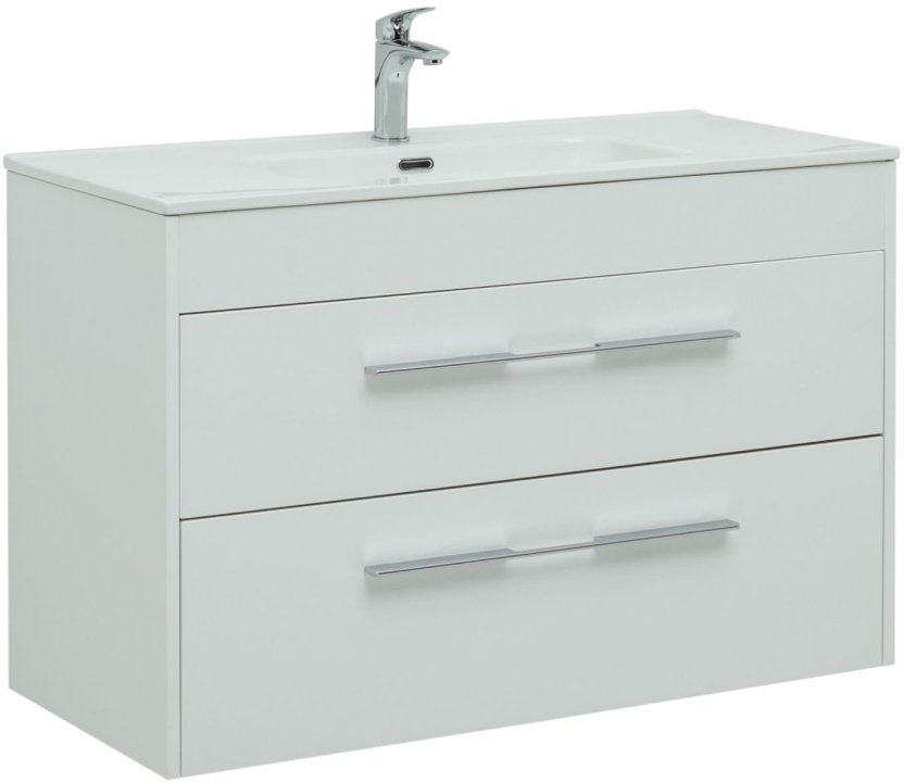 

Aquanet Тумба с умывальником Августа Flat 100 281157