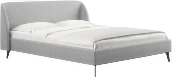 

Кровать Сонум Rosa 90x200 (рогожка пепельный)