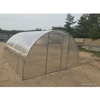 Теплица КомфортПром 40x20/0.67 4x3.5 м (двухстворчатая, поликарбонат 3 мм)