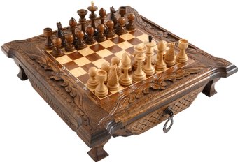 Шахматы Haleyan kh101 (в ларце с ящиками)