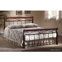 Кровать Signal Venecja 180x200 (черешня античная/черный)