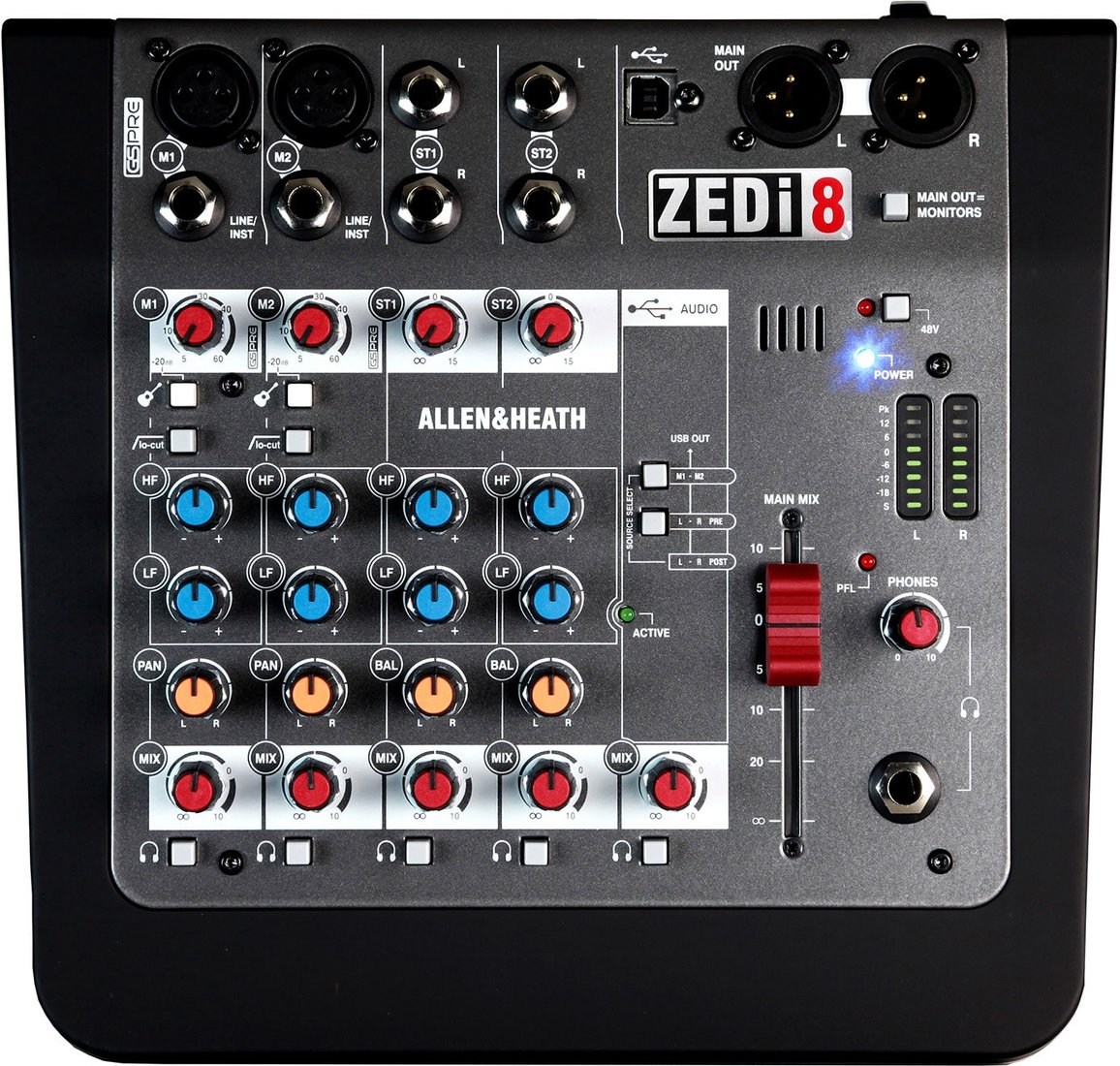 

Микшерный пульт Allen & Heath ZEDi-8