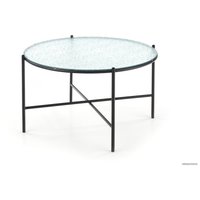 Журнальный столик Halmar Rosalia 70x41 (бесцветный/черный)