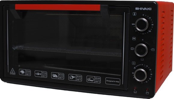 

Мини-печь Shivaki MD 3216 L (черный/красный)