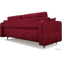 Диван Мебель-АРС Снеп (бархат красный Star Velvet 3 Dark Red)