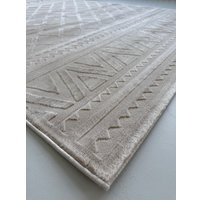 Ковер для жилой комнаты LAXMI Comfort 847 прямоугольник (0.8x1.5, Beige/Beige)