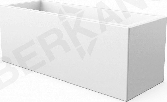 

Кашпо Berkano Cubric 30*80 (белый)