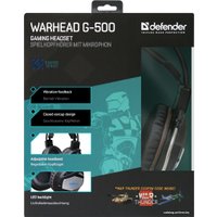 Наушники Defender Warhead G-500 (без переходника)