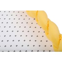 Матрас-кокон Farfello Косы L5 (желтый)