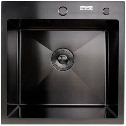 Кухонная мойка MARRBAXX B5050-R (черный/графит)