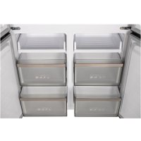 Четырёхдверный холодильник TECHNO FF4-65 (белое стекло)