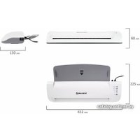 Ламинатор BRAUBERG Silver Max A3