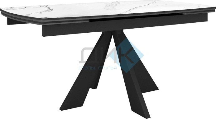 

Кухонный стол DikLine SKU140 Black (мрамор сноу)