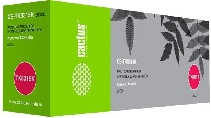 

Картридж CACTUS CS-TK8315K (аналог Kyocera TK-8315K)