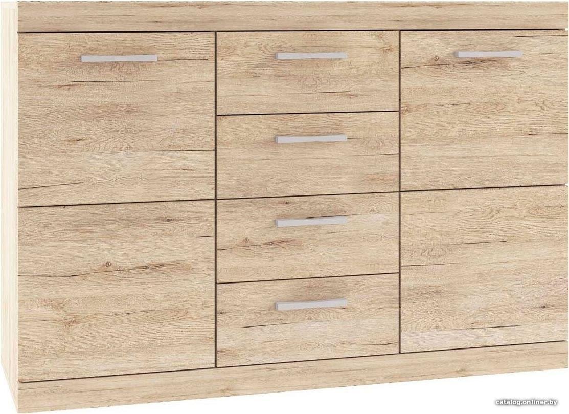 Комод Anrex Oskar 2D4S Дуб Санремо