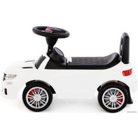 Каталка Полесье SuperCar №6 со звуковым сигналом 84606 (белый)