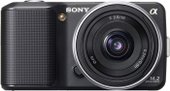 Sony Alpha NEX-3D Double Kit 16mm + 18-55mm