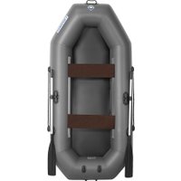 Моторно-гребная лодка Лоцман Гребная под мотор стандарт ЛС-240 (серый)