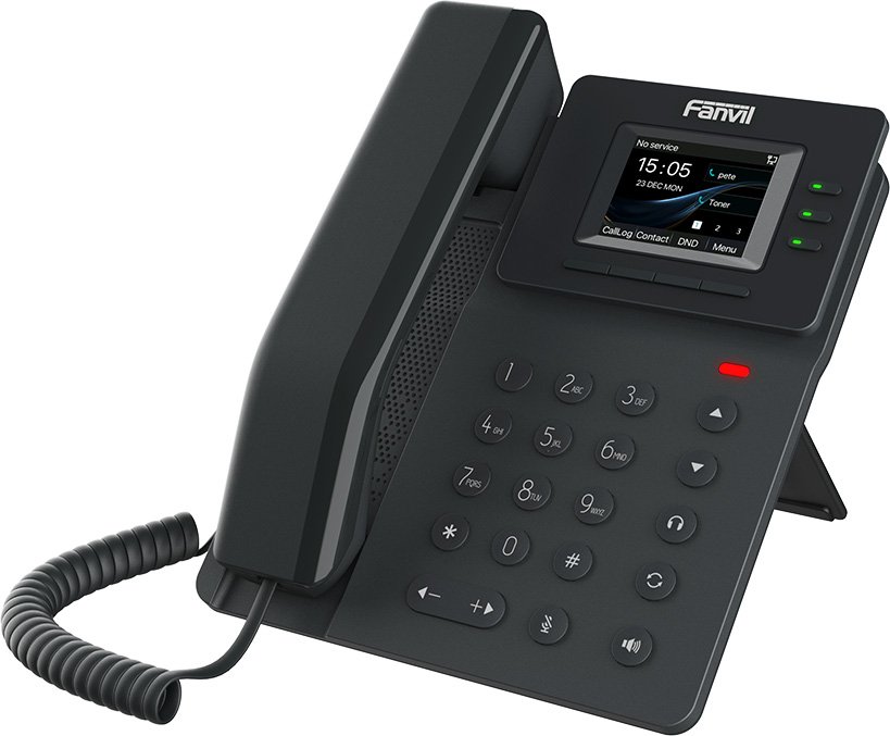 

Проводной телефон Fanvil V60P (черный)