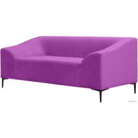 Диван Brioli Тони двухместный (V14/сиреневый)