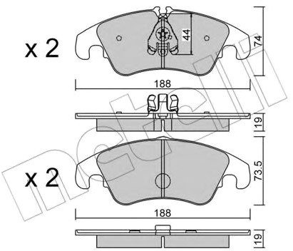 

Metelli 2207750